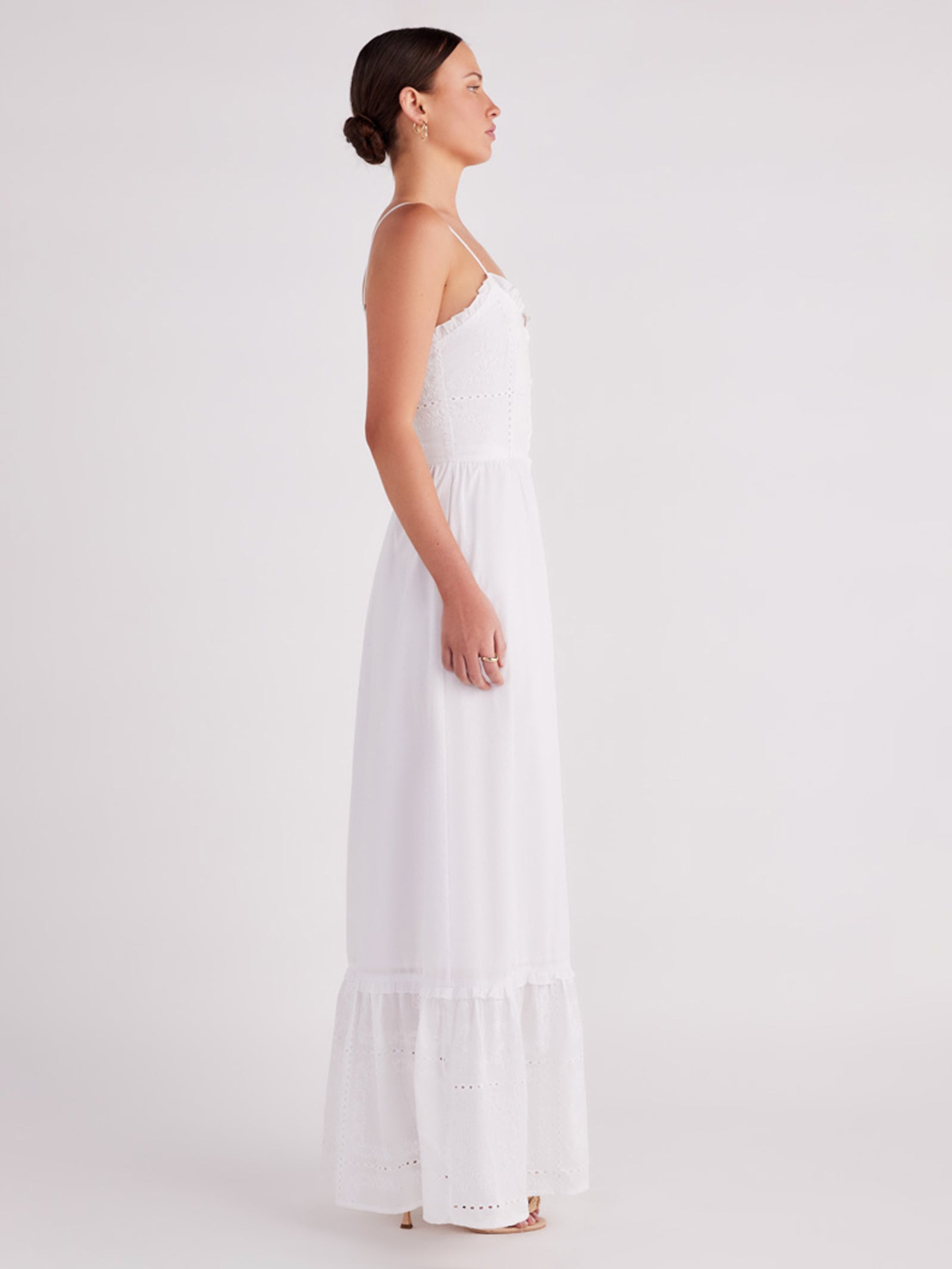 Astrid Maxi Dress In White