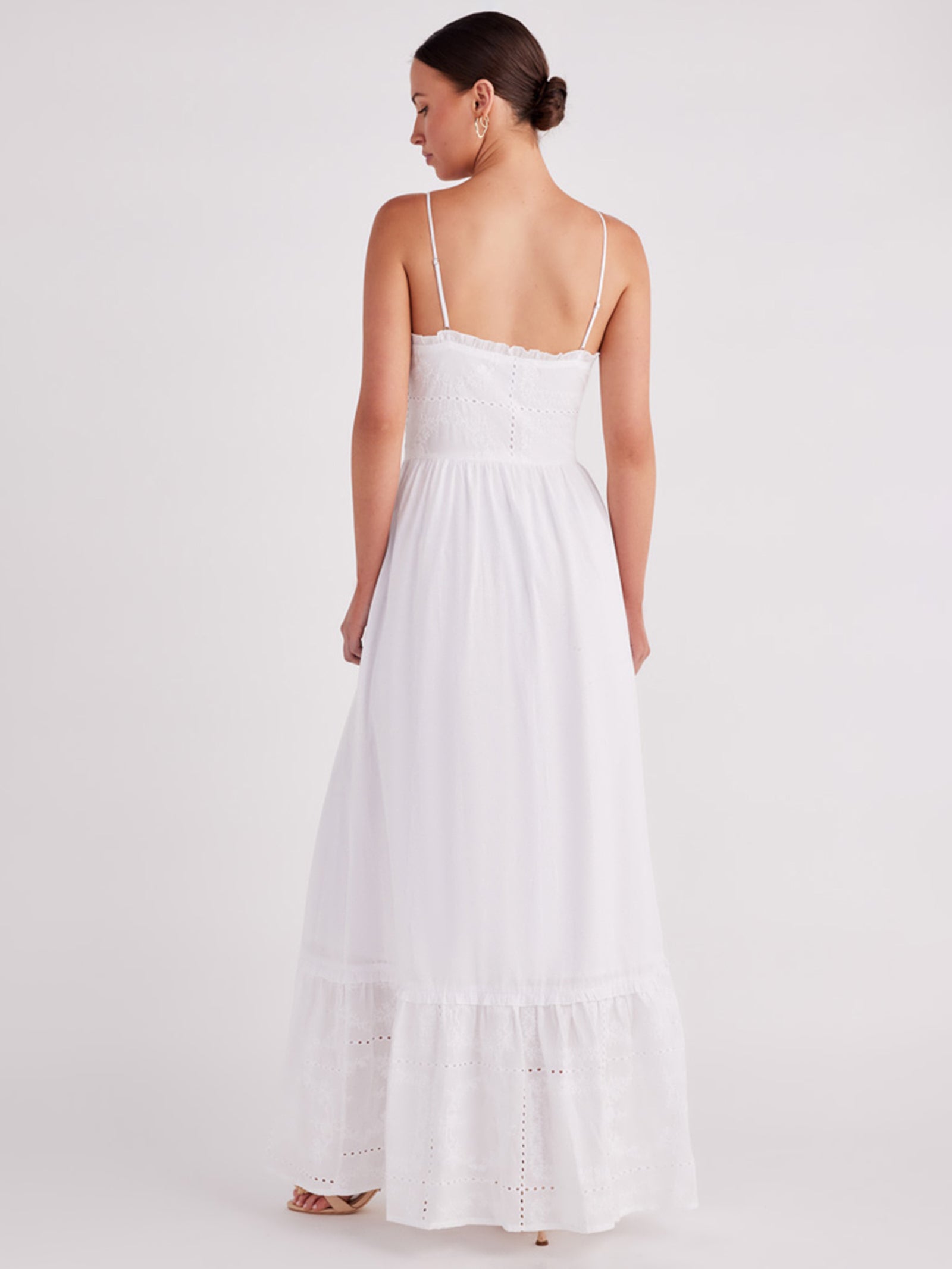 Astrid Maxi Dress In White