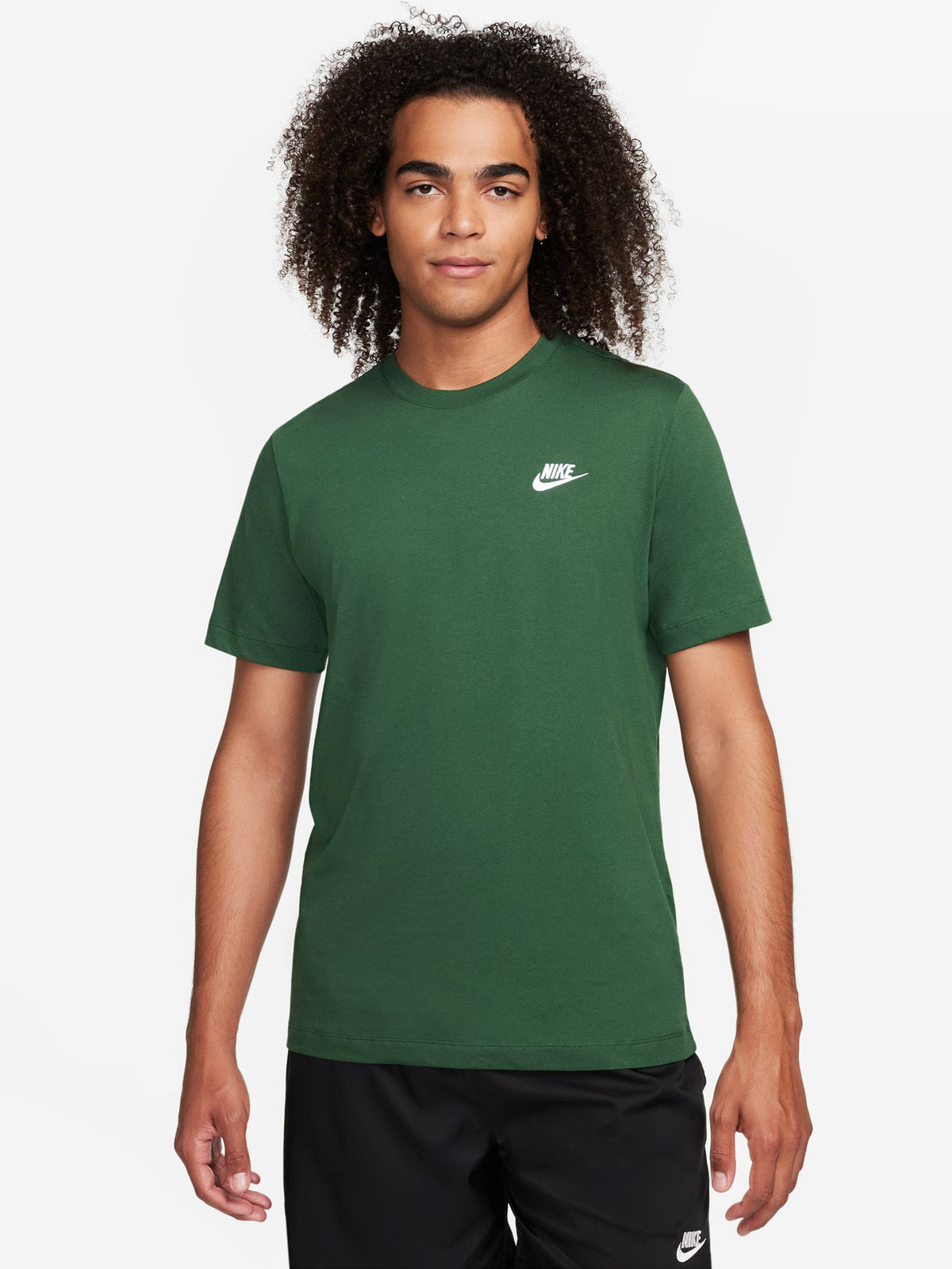 Nike Sportswear Club T-Shirt in Green Fir | Green Fir