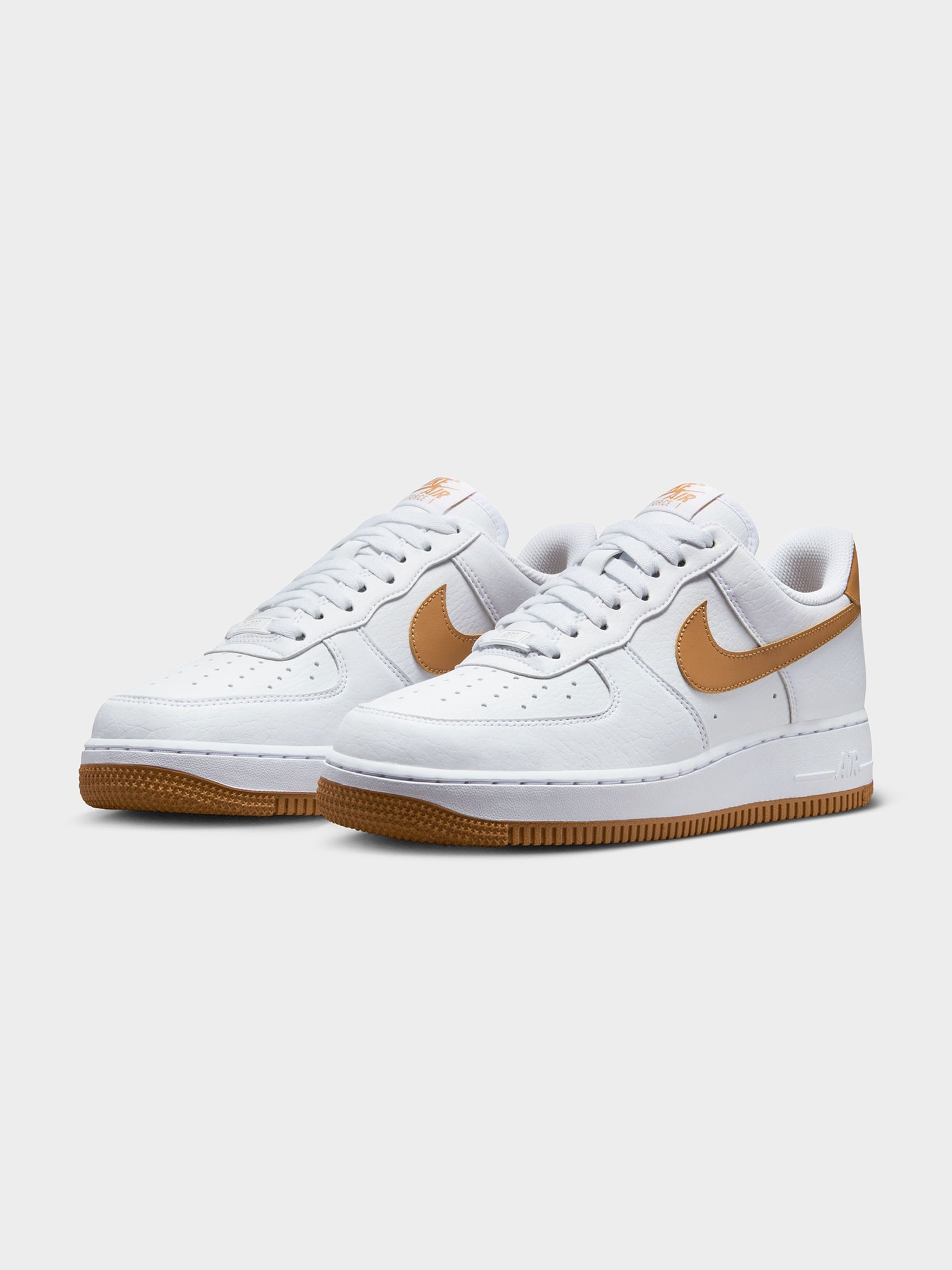 Womens Air Force 1 07 In White/Flax