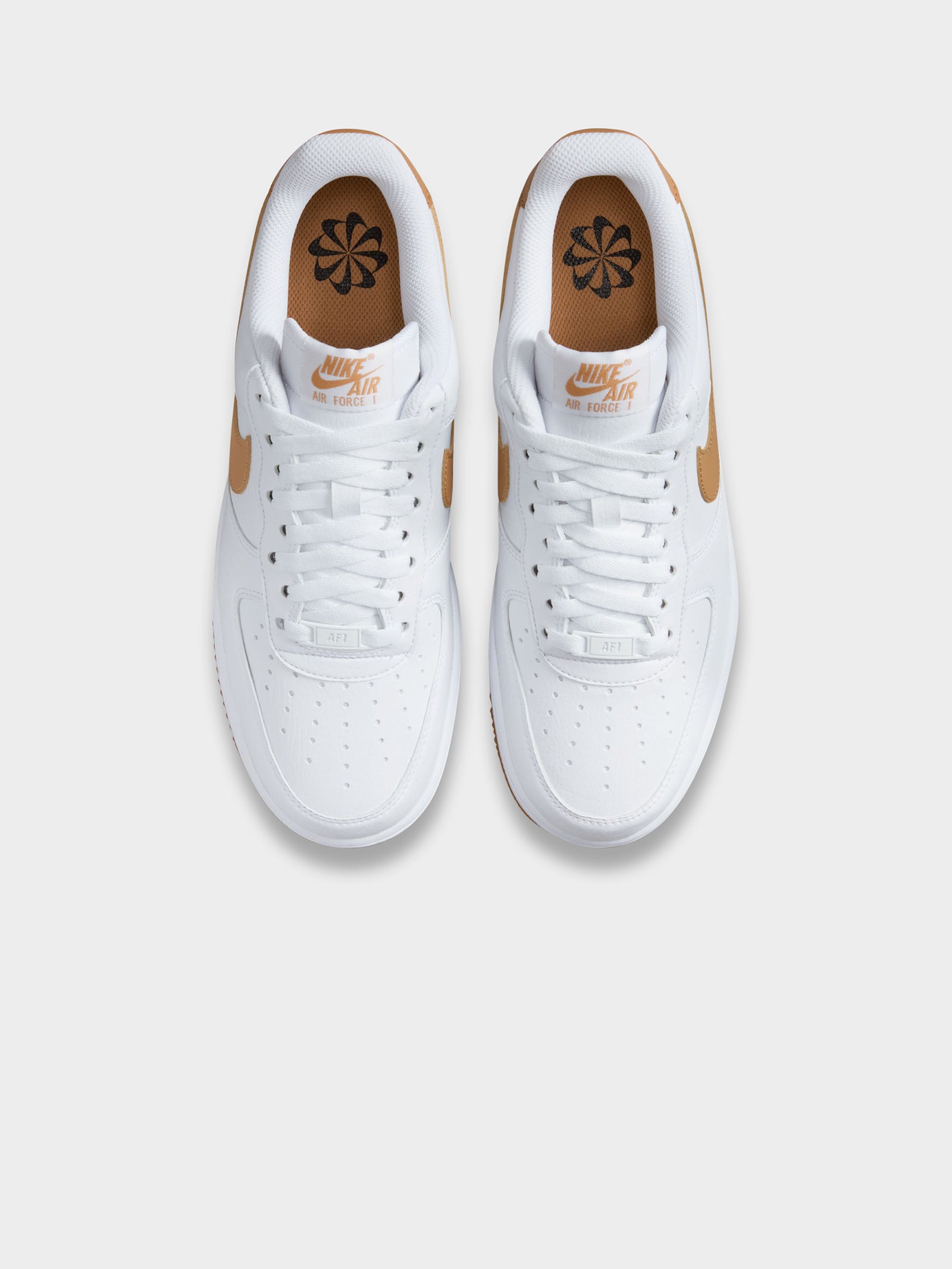 Womens Air Force 1 07 In White/Flax