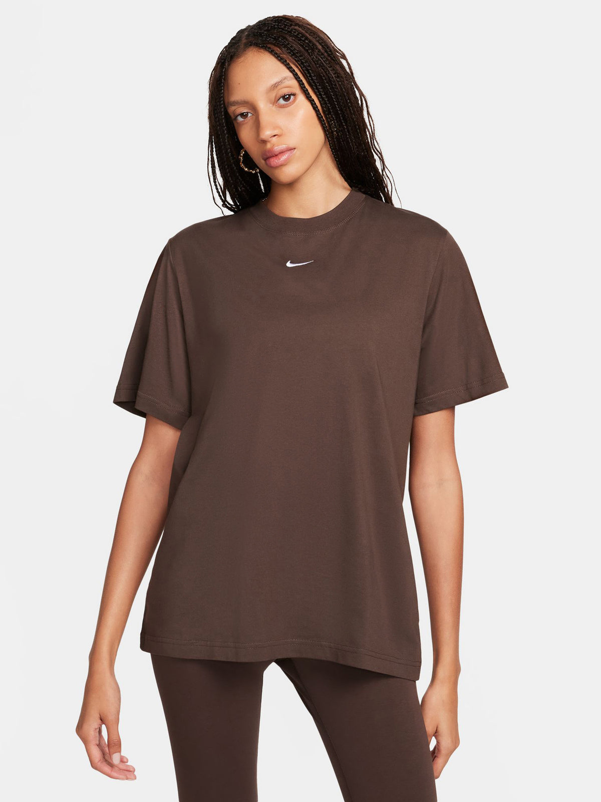 Nike Sportswear T-Shirt in Baroque Brown | Baroque Brown