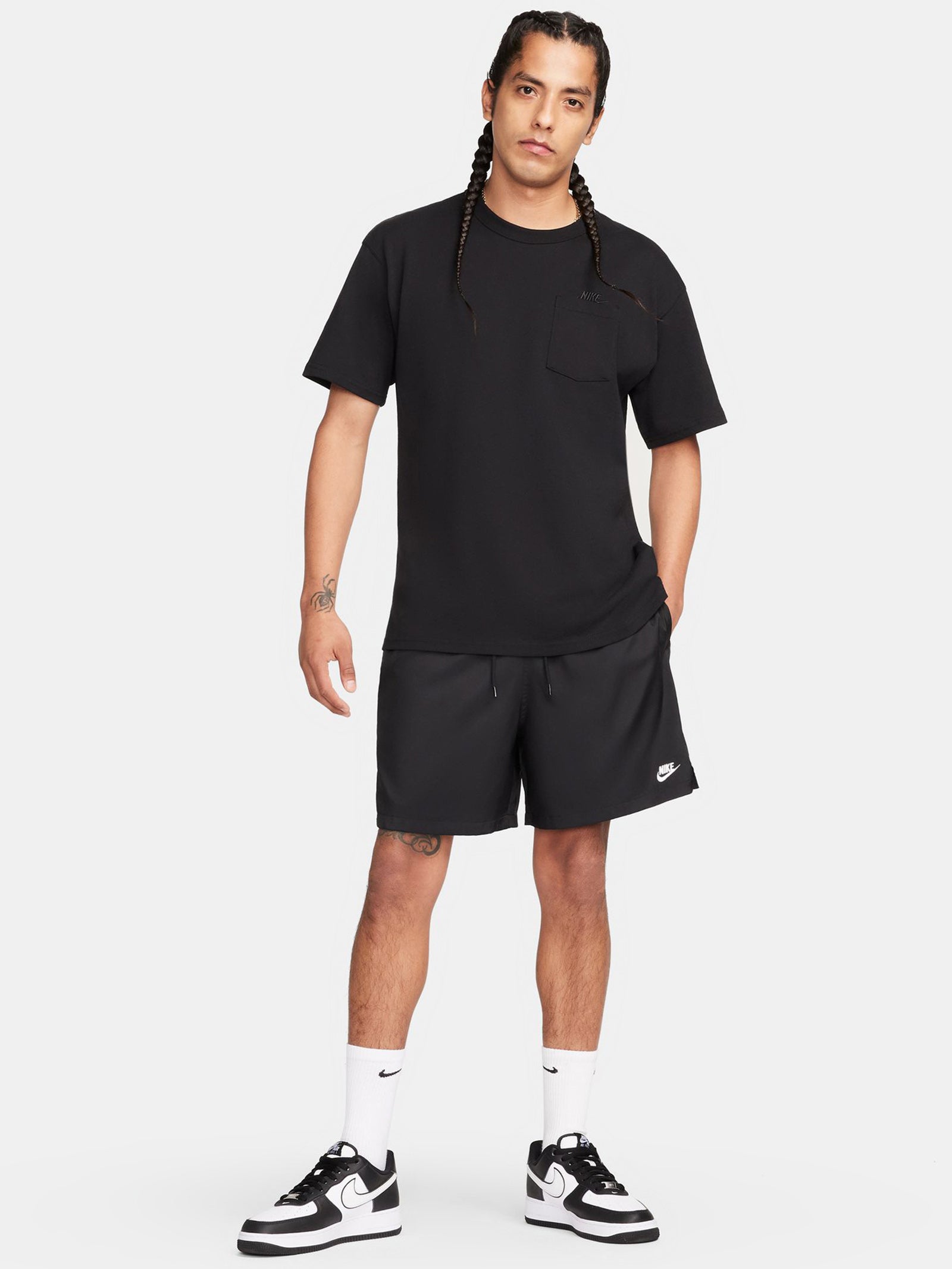 Tech Fleece Shorts in Black - Glue Store