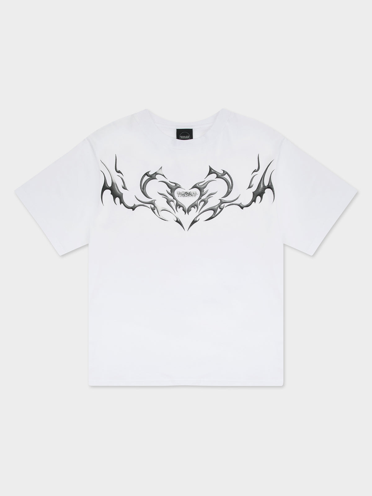 Boiler Room Tribal T-Shirt | White