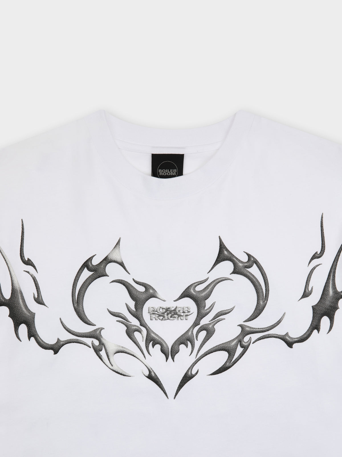 Boiler Room Tribal T-Shirt | White