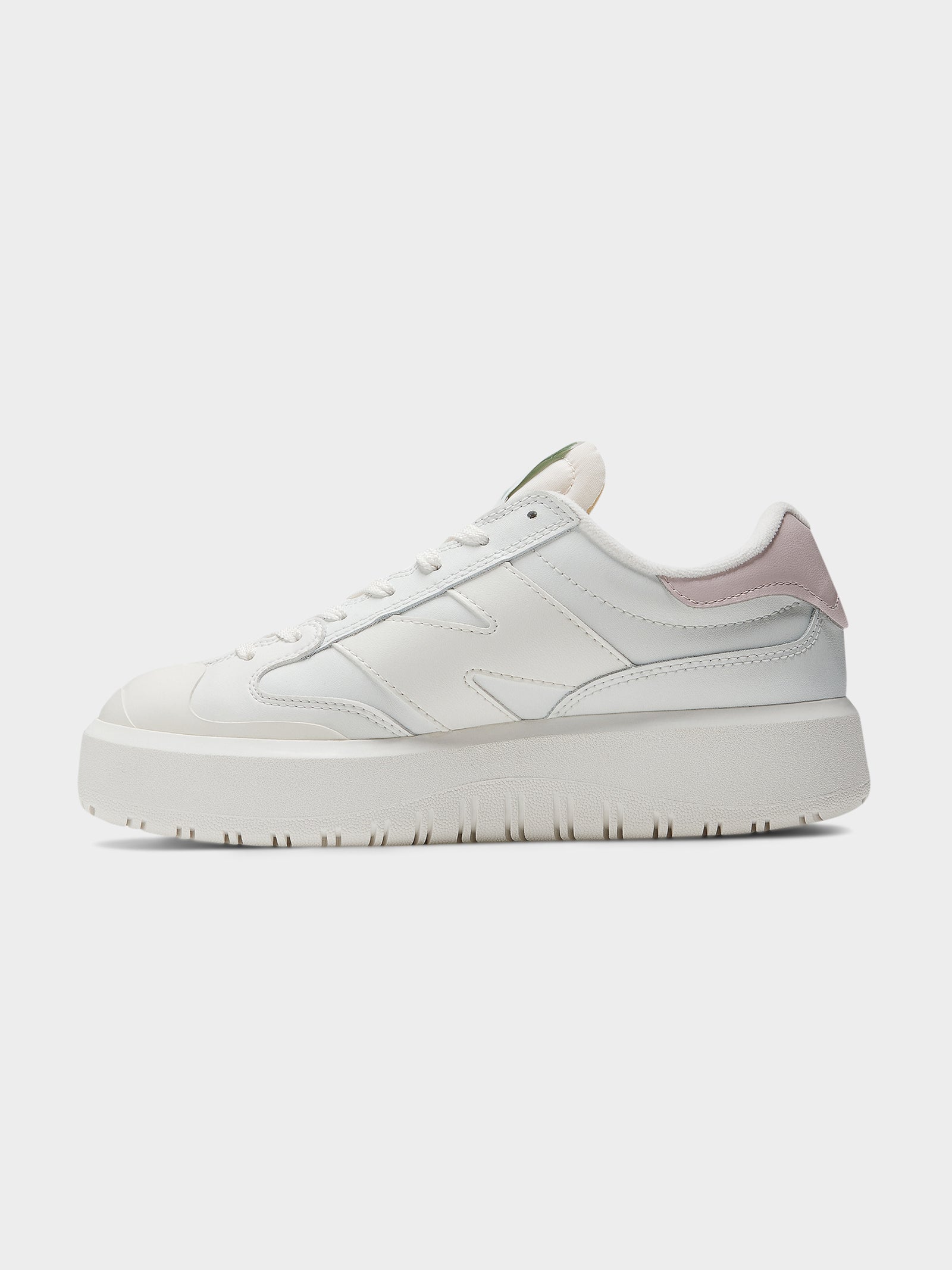 Unisex CT302 Sneakers in White, Stone Pink & Sage Leaf - Glue Store