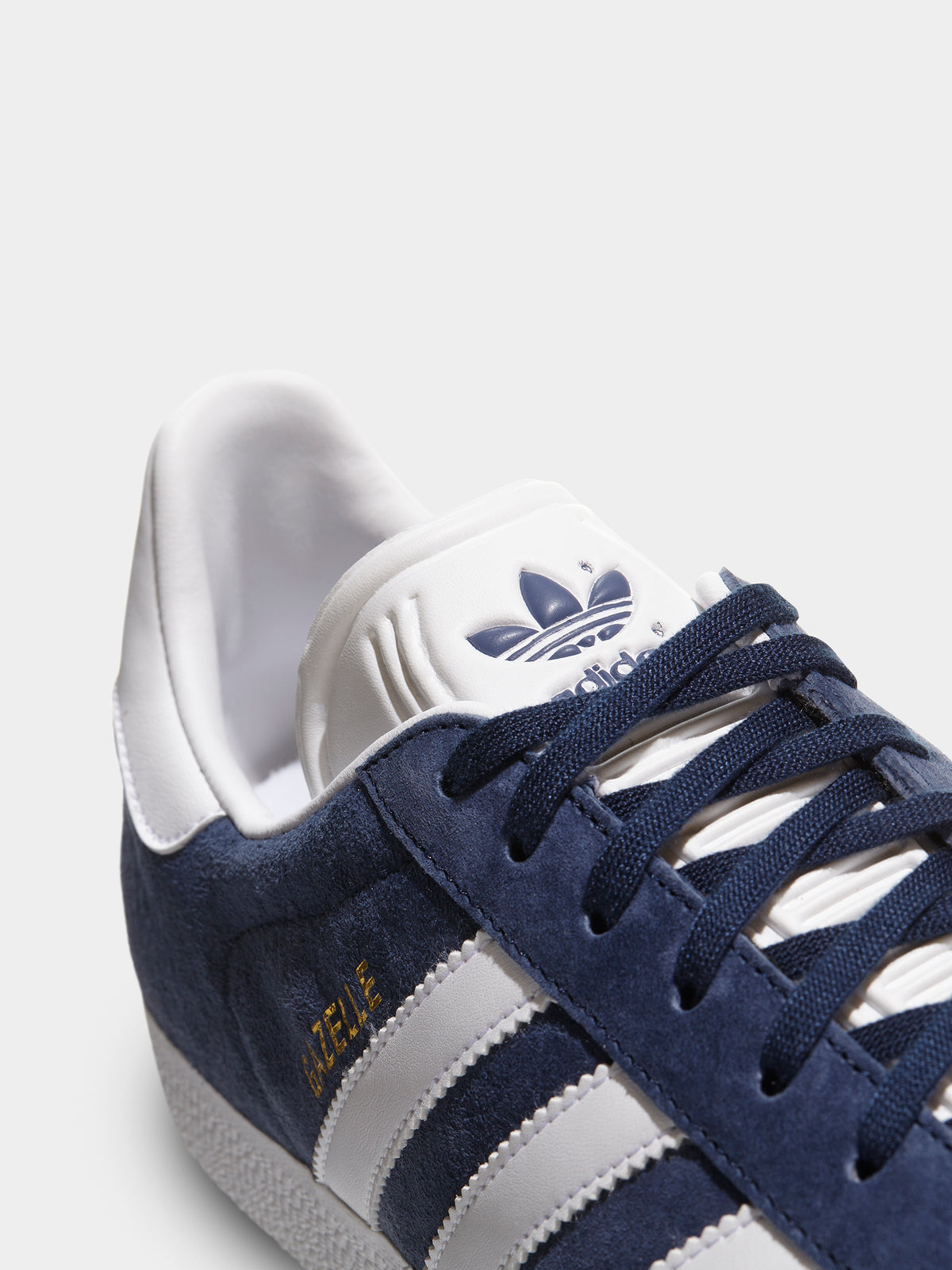 Adidas Unisex Gazelle Sneakers | Collegiate Navy/White/Gold Met