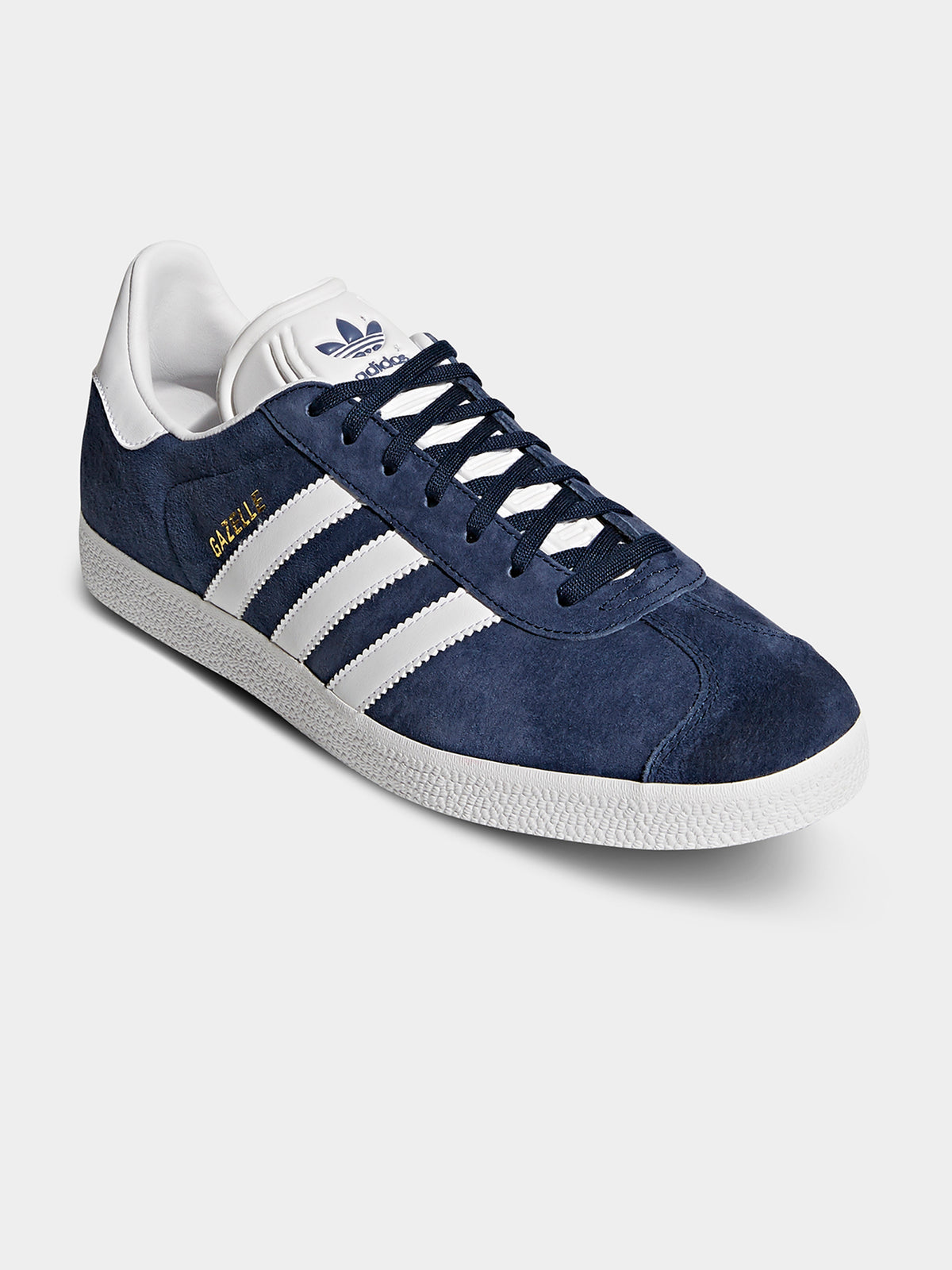 Adidas Unisex Gazelle Sneakers | Collegiate Navy/White/Gold Met