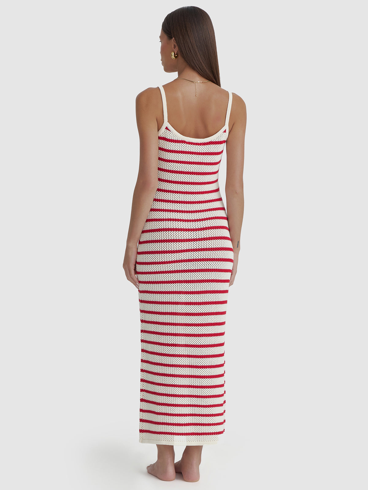 4th & Reckless Brittany Dress | Cherry Stripe