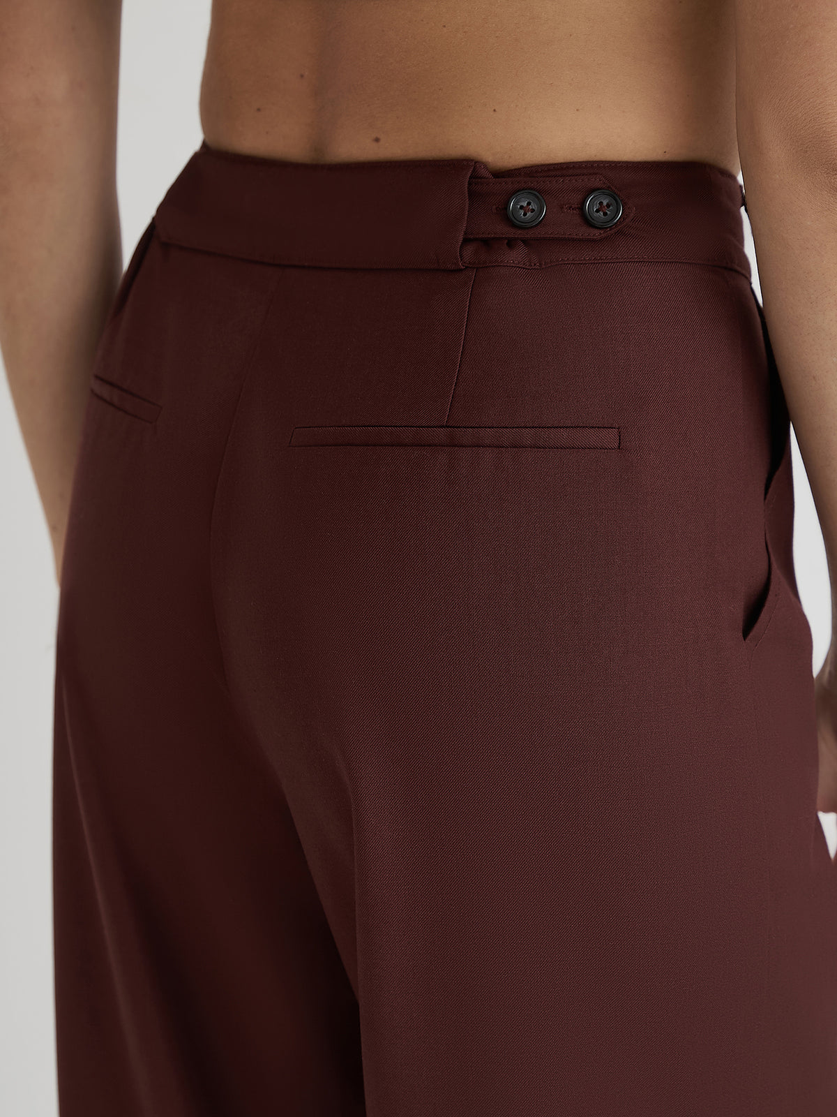 4th & Reckless Crea Trouser In Brown | Brown