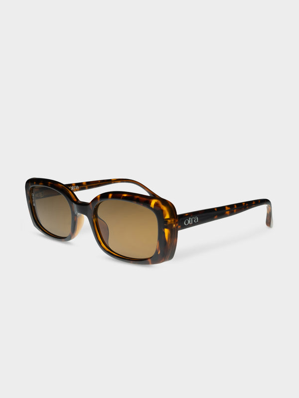 Otra Daisy Sunglasses In Tortoiseshell And Brown Tortbrown Glue Store 8598