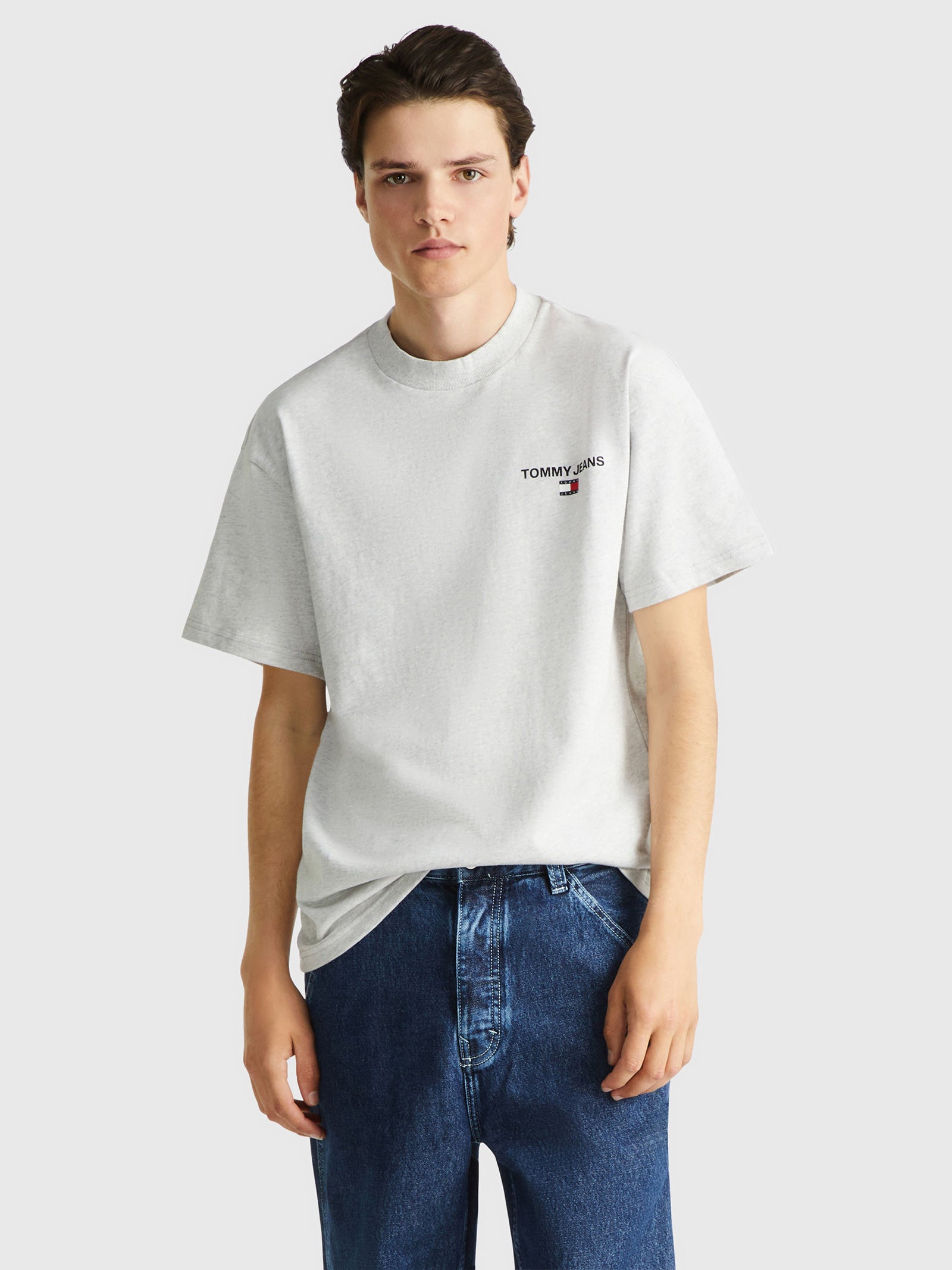 Tommy hilfiger Relaxed Mock Neck T-Shirt | Glue Store