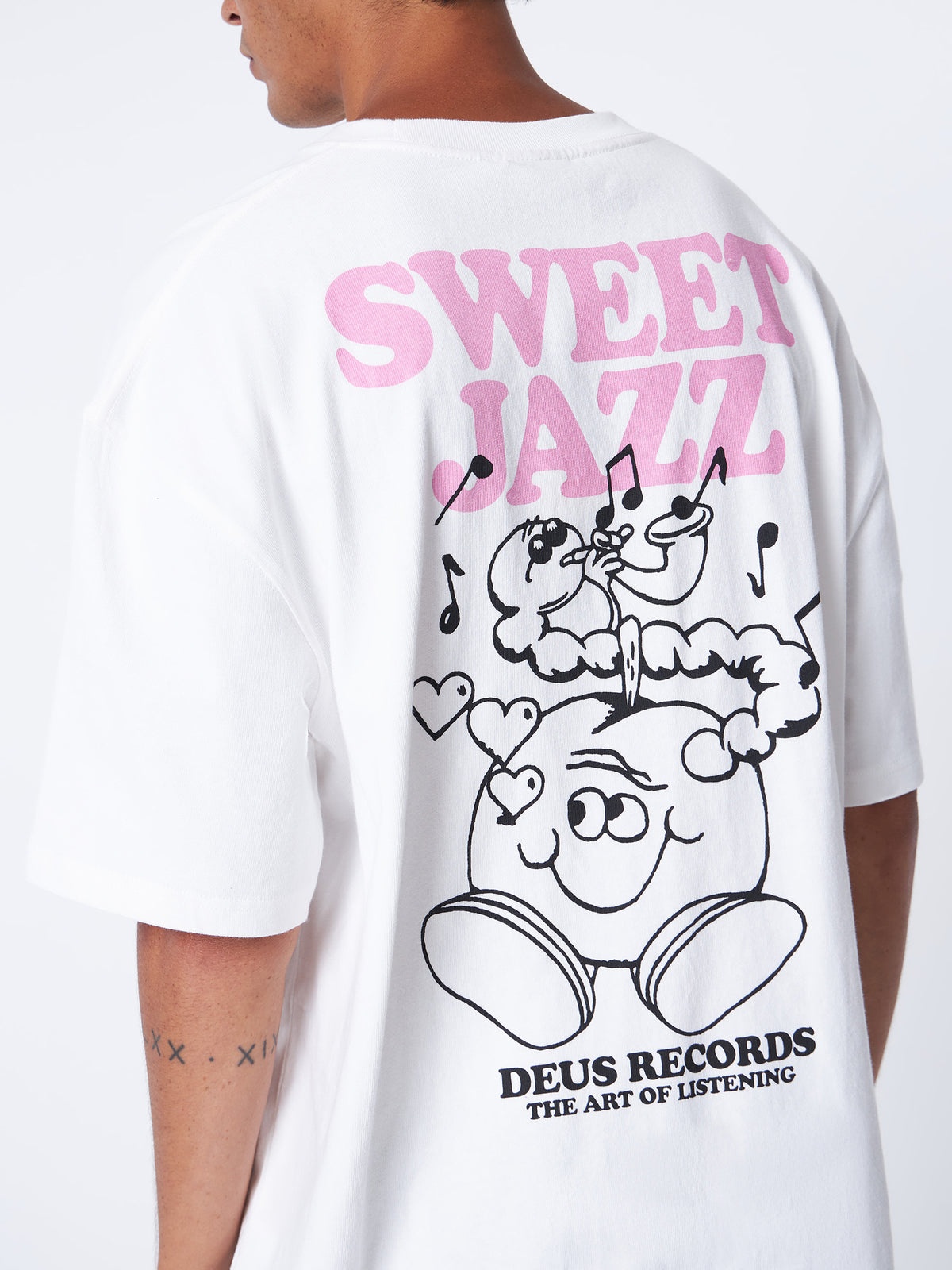 Deus Love Language T-Shirt in Vintage White | Vintage White