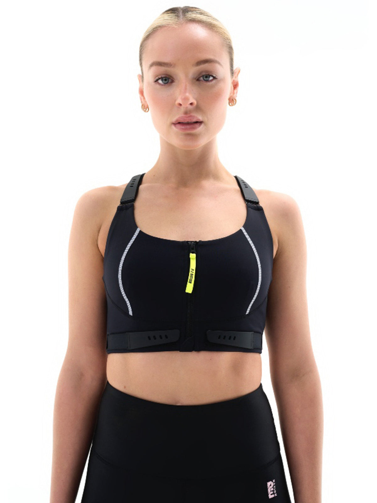 Pe Nation Double Play Sports Bra in Black | Black