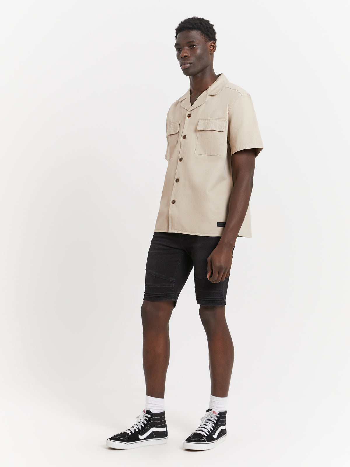 Nana Judy Pacific Short Sleeve Shirt in Bone | Bone