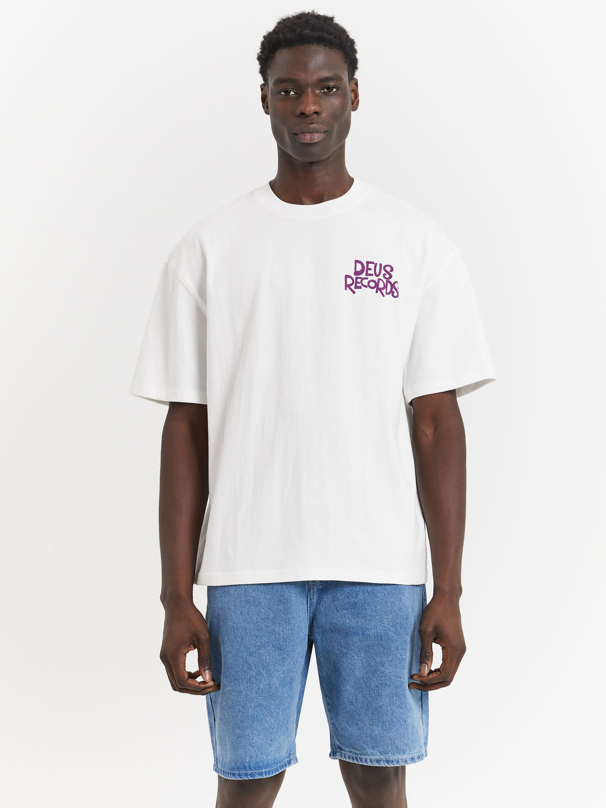 Deus Fangin' T-Shirt in Vintage White | Vintage White