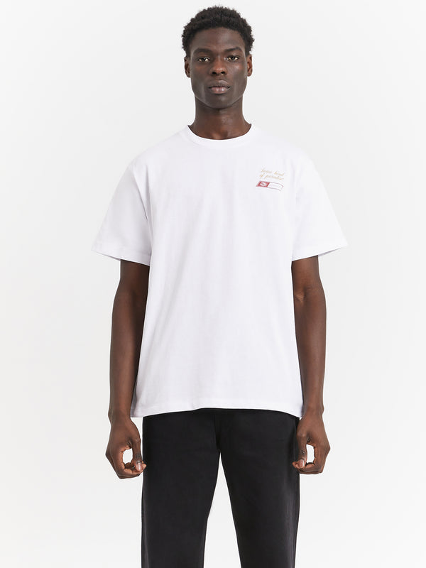 Thrills Superior Merch Fit T-Shirt in White White | Glue Store