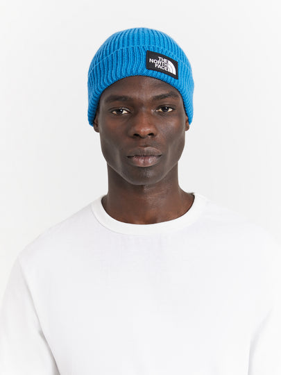 Logo Box Cuf Beanie in Banff Blue