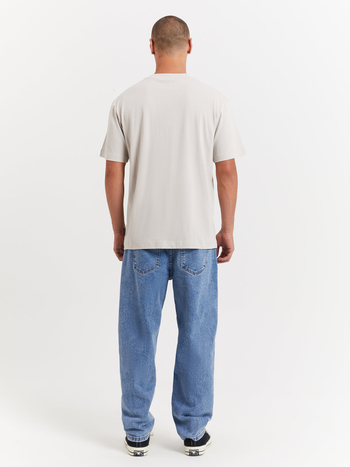 Henleys Baseline T-Shirt in Snow | Snow