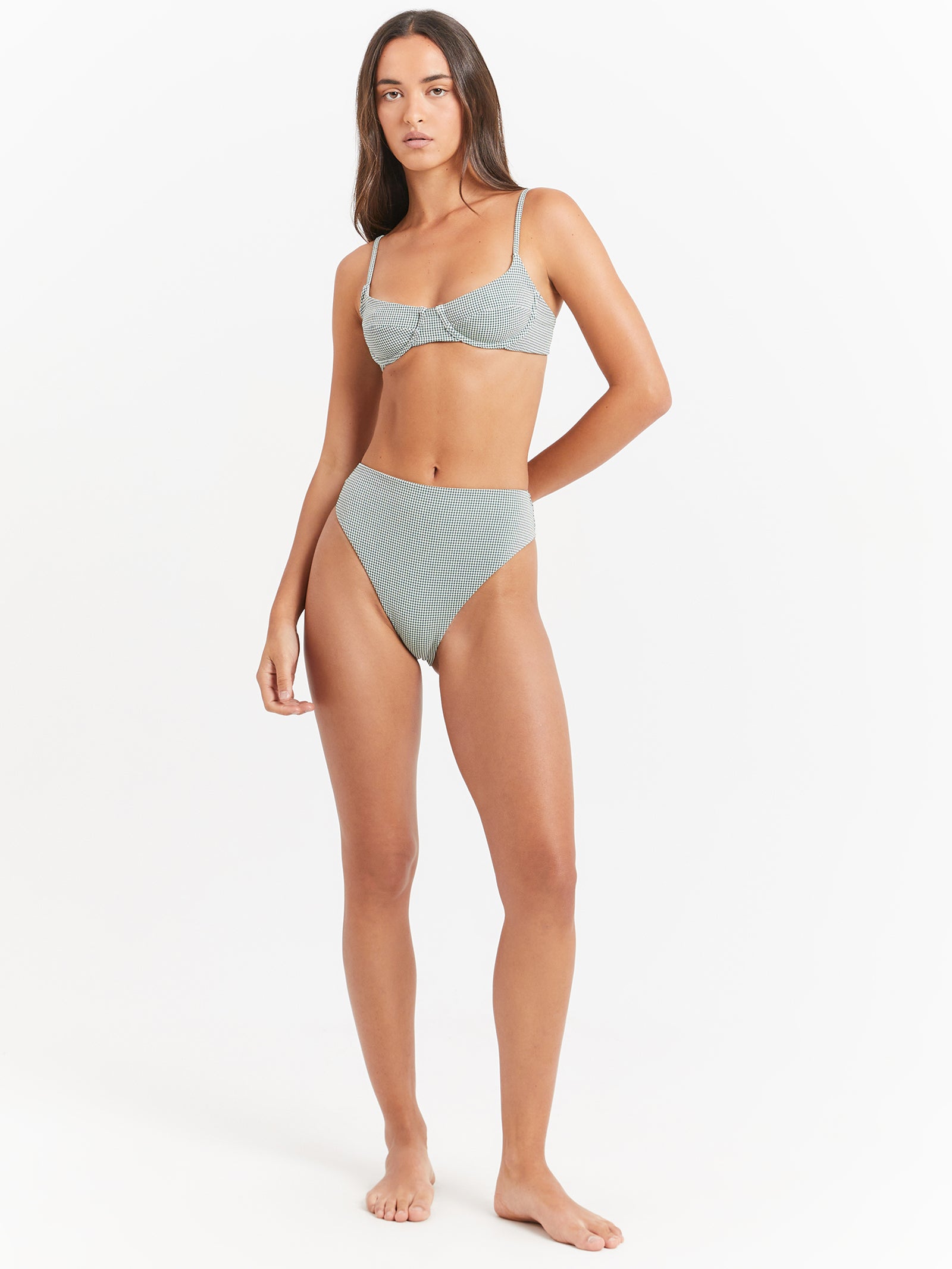 Levitation Underwire Bikini Top in Pistachio - Glue Store