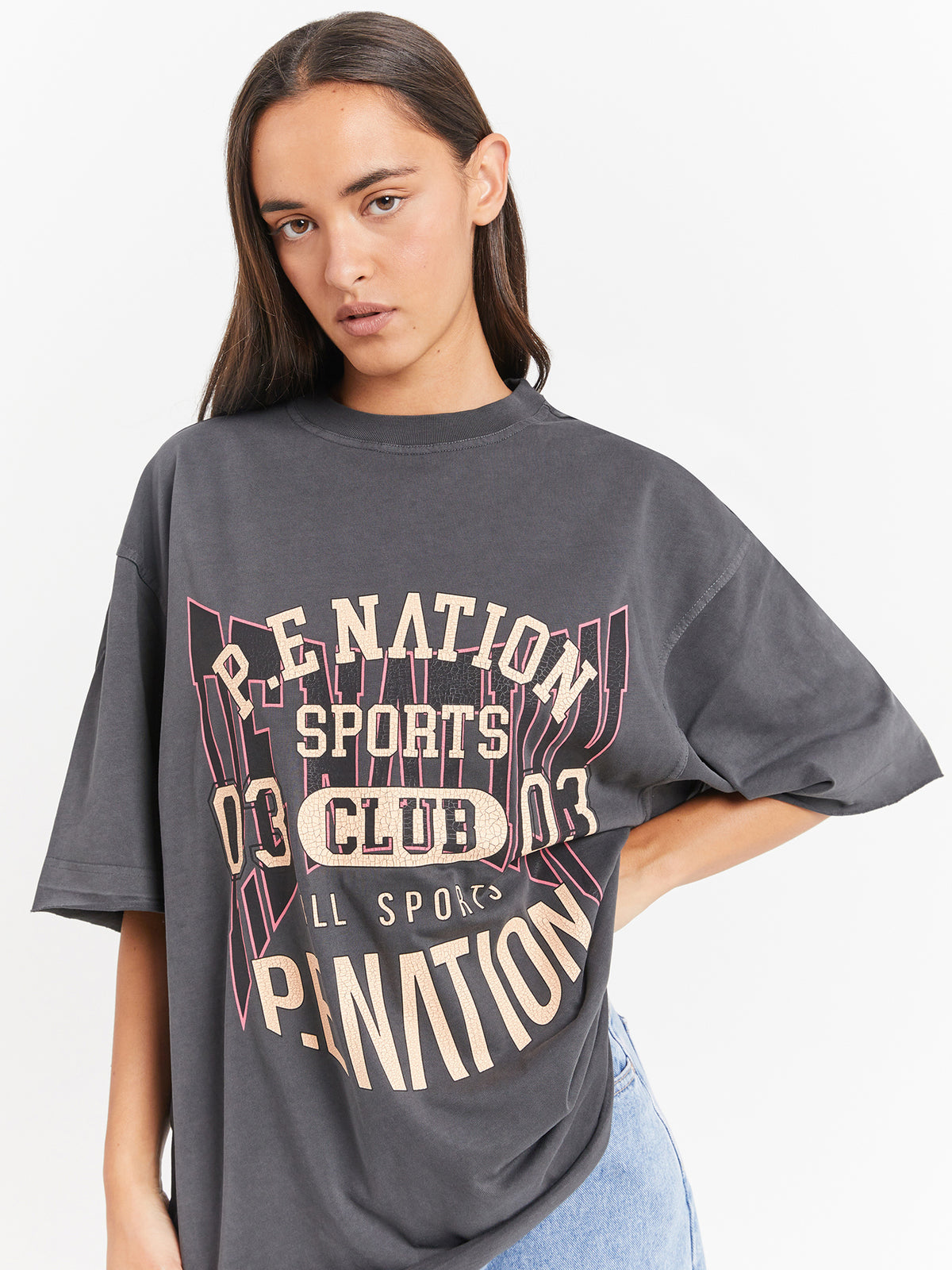 Pe Nation Pioneer T-Shirt in Grey | Grey