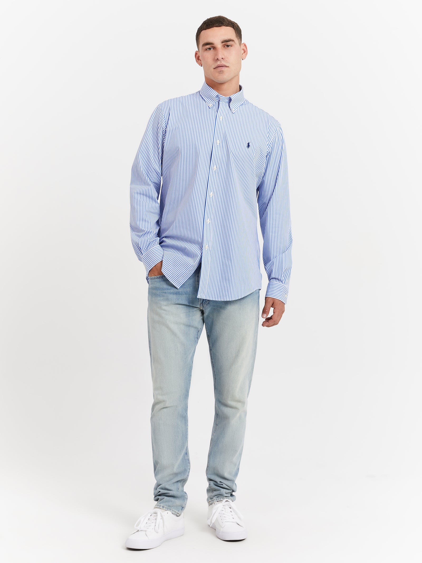 Polo ralph lauren light clearance blue shirt