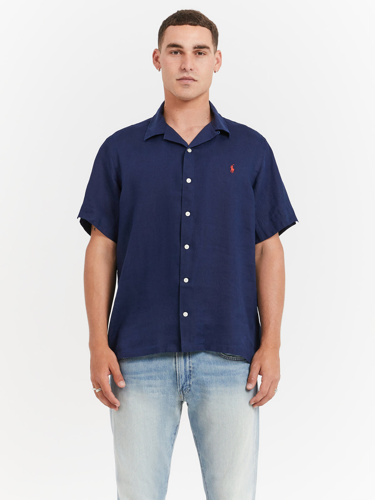 Polo Ralph Lauren Vacation Shirt in Newport Navy | Newport Navy