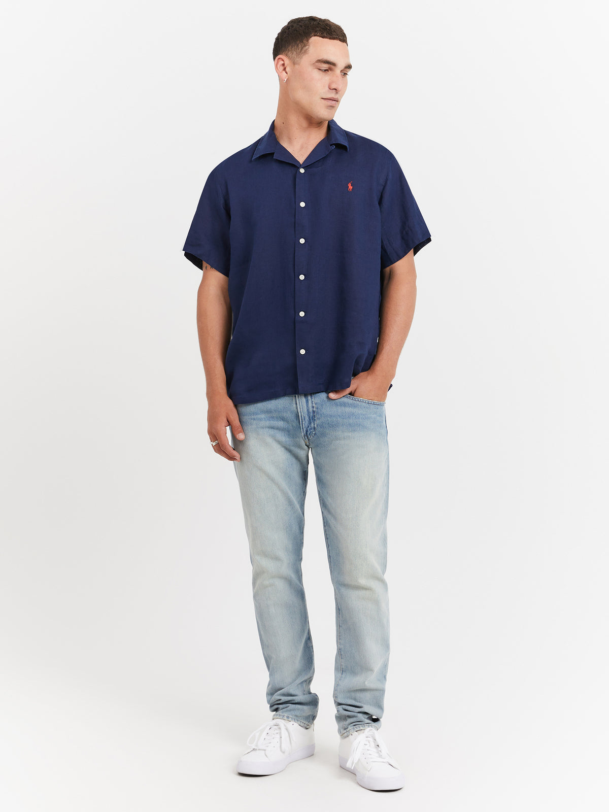 Polo Ralph Lauren Vacation Shirt in Newport Navy | Newport Navy