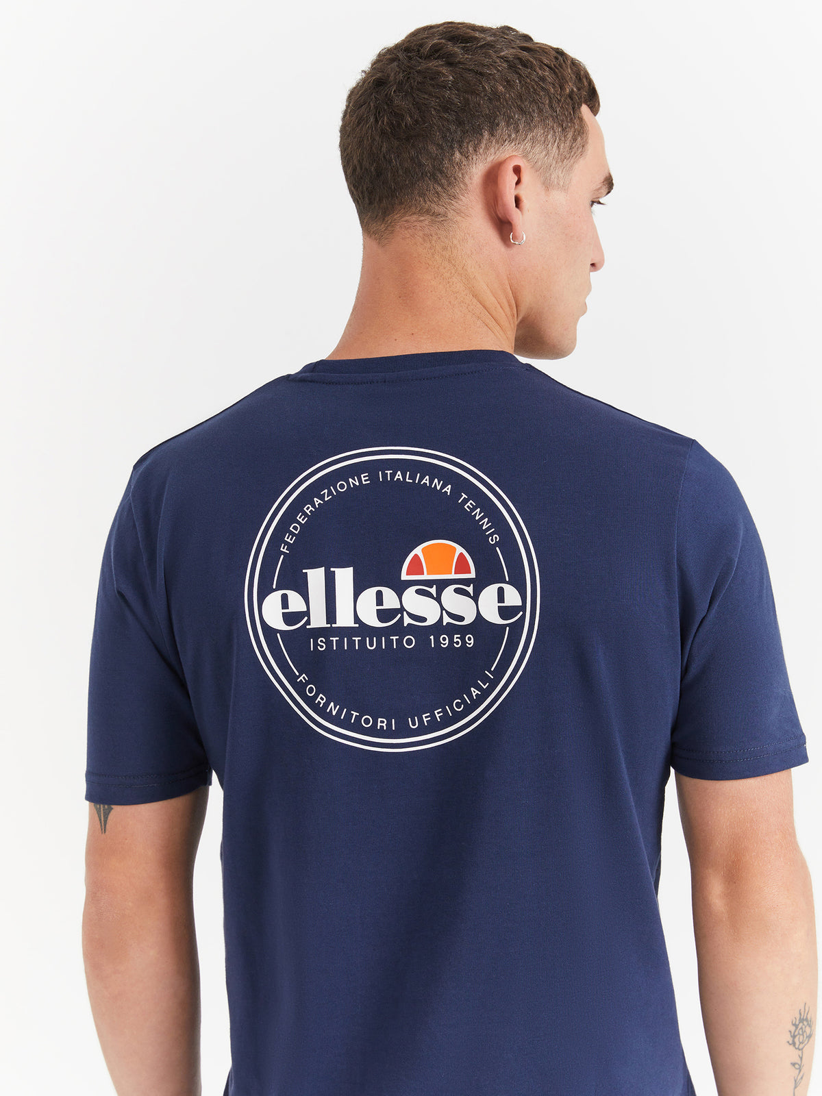 Ellesse Liammo T-Shirt in Navy | Navy