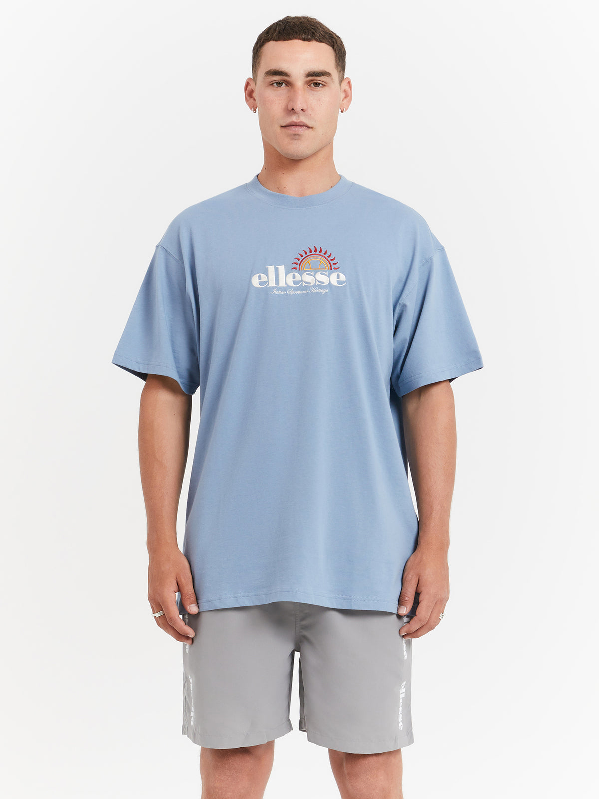 Ellesse Aestas T-Shirt in Blue | Blue