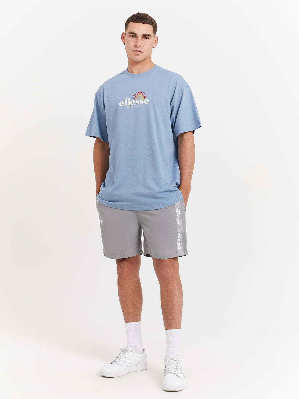 Ellesse Aestas T-Shirt in Blue | Blue