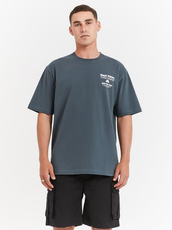 Beginning to Present Oversized Fit T-Shirt in Spruce Gree | Glue Store