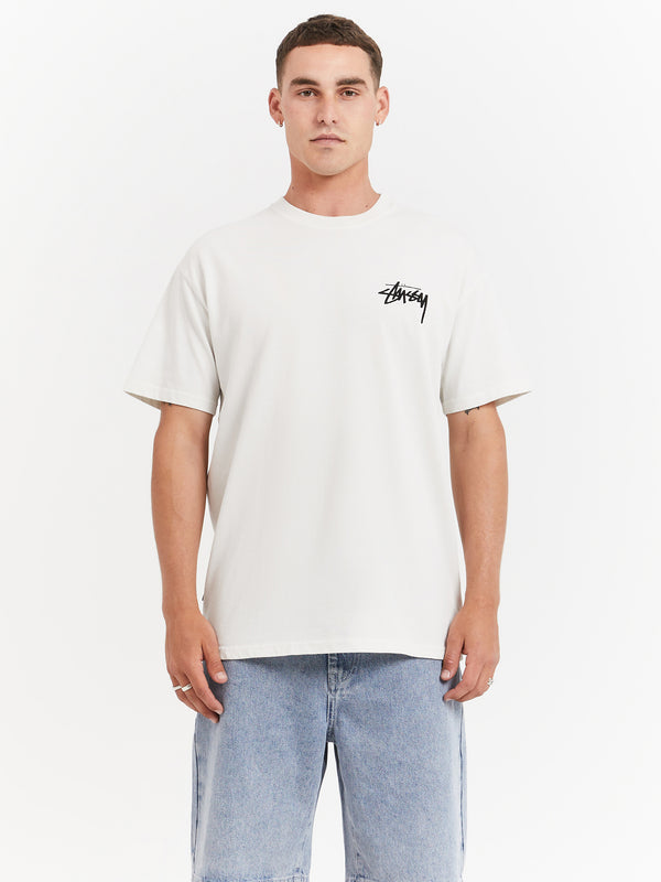 How We'Re Living Heavyweight Short Sleeve T-Shirt in Pigm | Glue Store