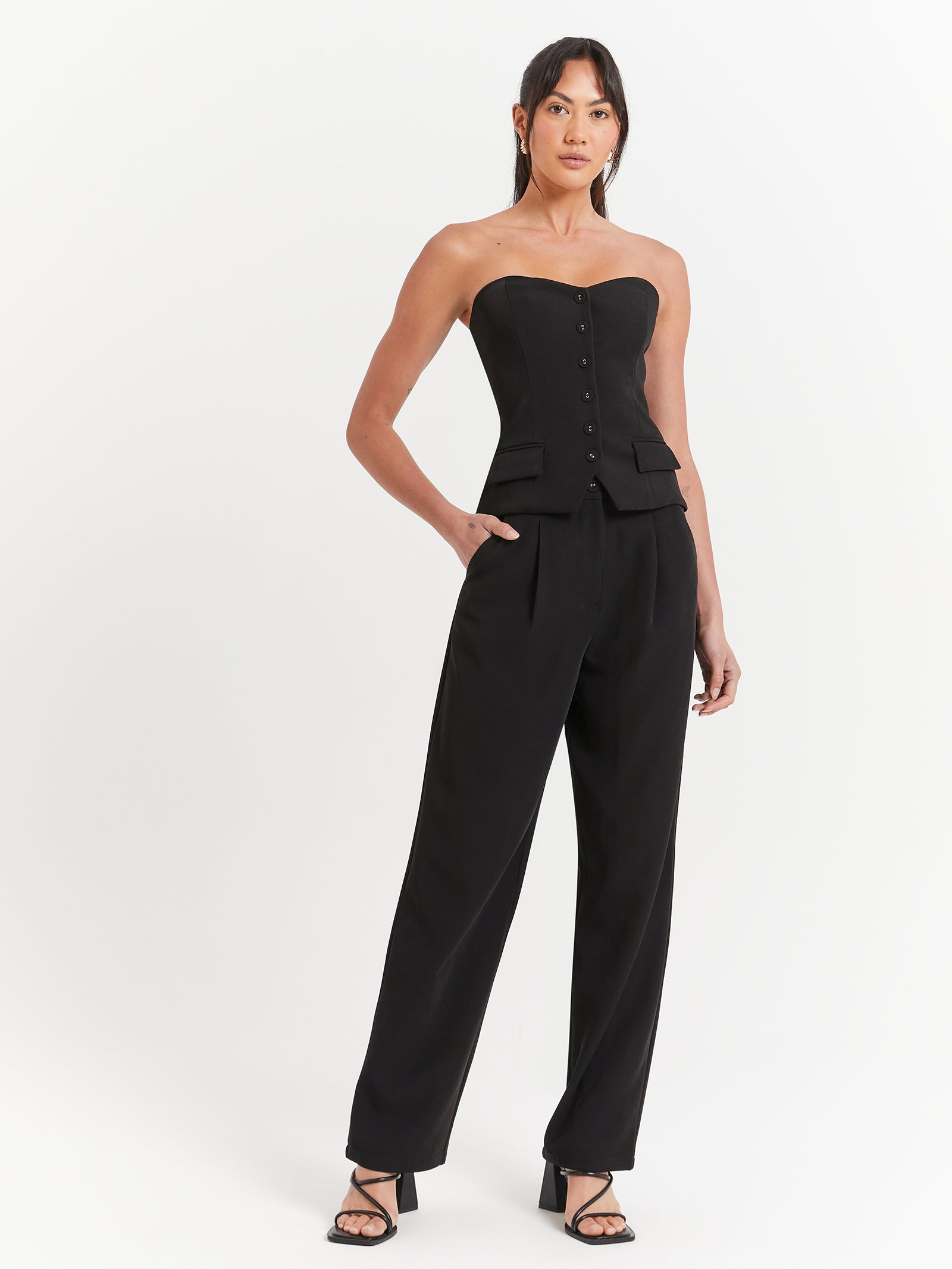 Hart Tailored Pants in Black