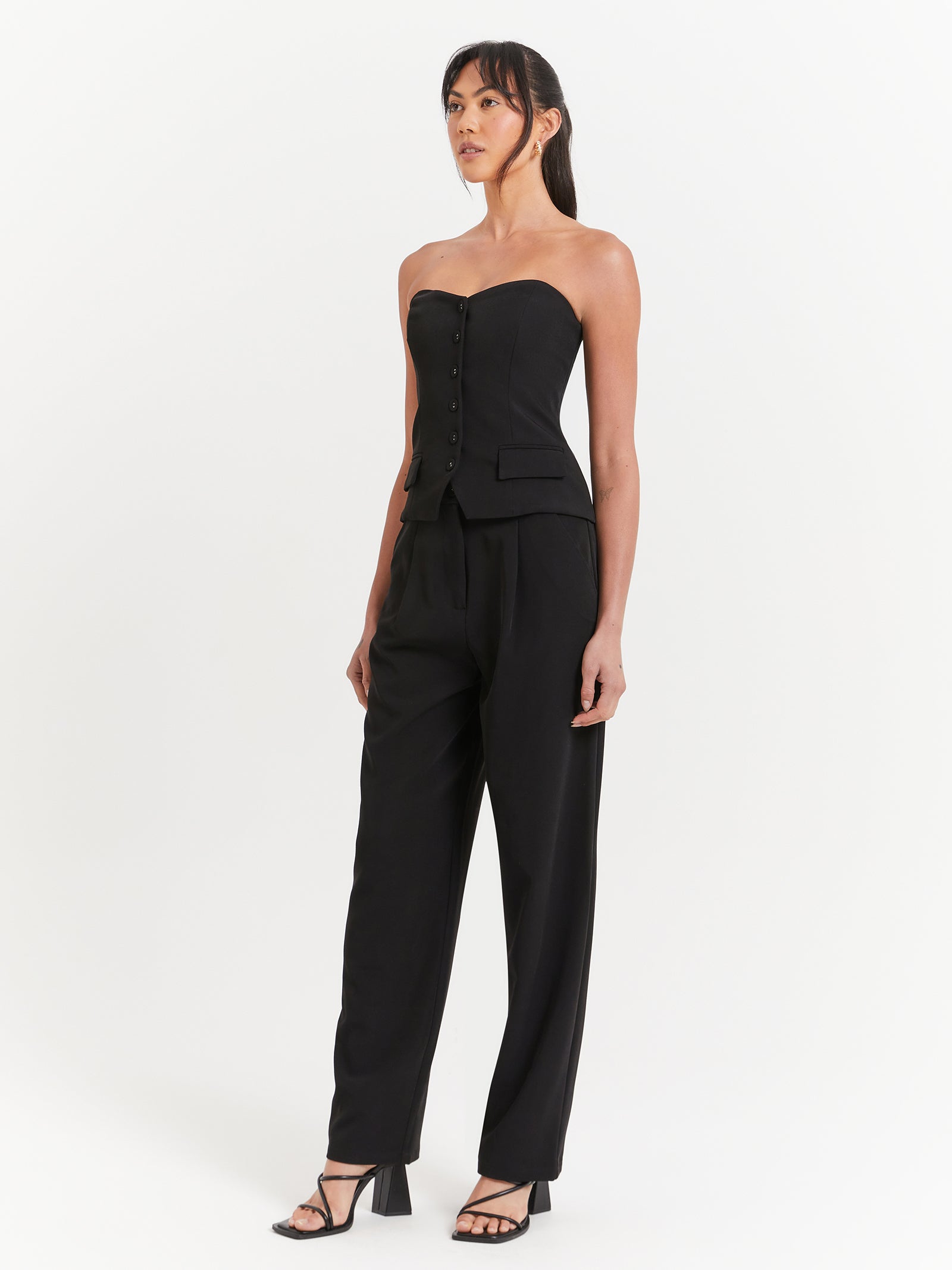 Hart Tailored Pants in Black