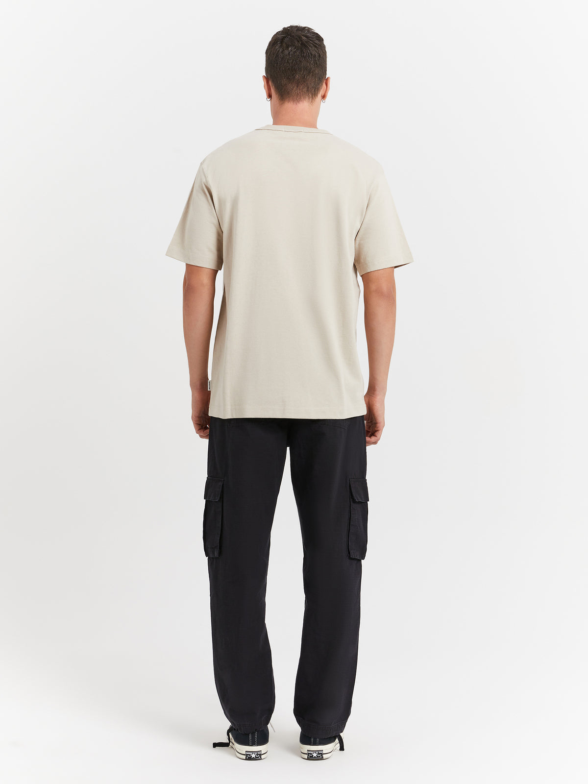 Article One Heavyweight Crew T-Shirt in Stone | Stone