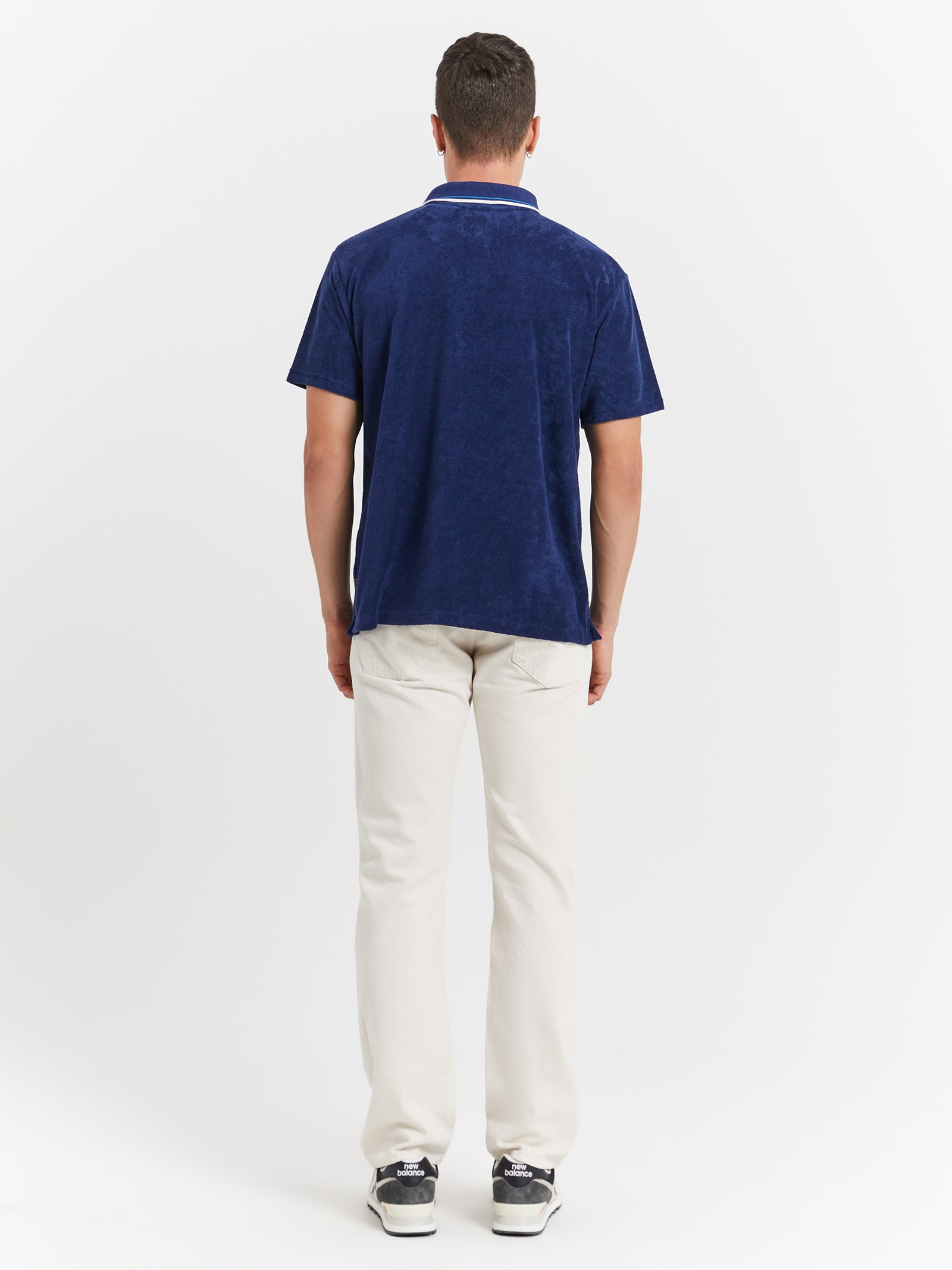 Gold Tab™ Walker Polo Shirt in League Medieval Blue