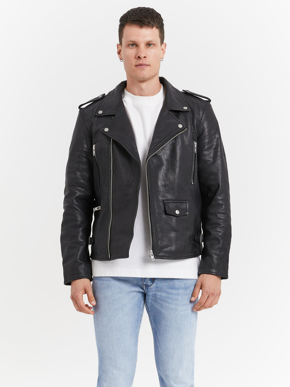 Neuw Meyer Biker Jacket in Black | Black