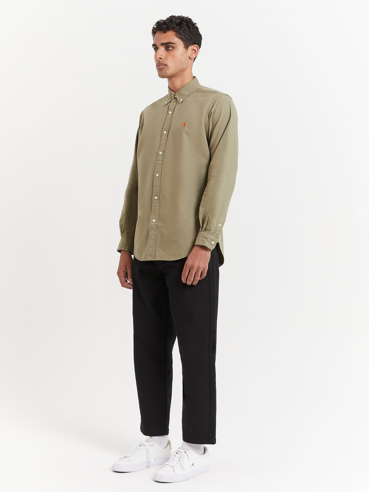 Polo Ralph Lauren 40/1 GD Oxford Shirt in Sage | Sage