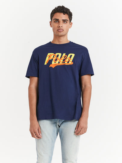 Y2K T-Shirt in Navy