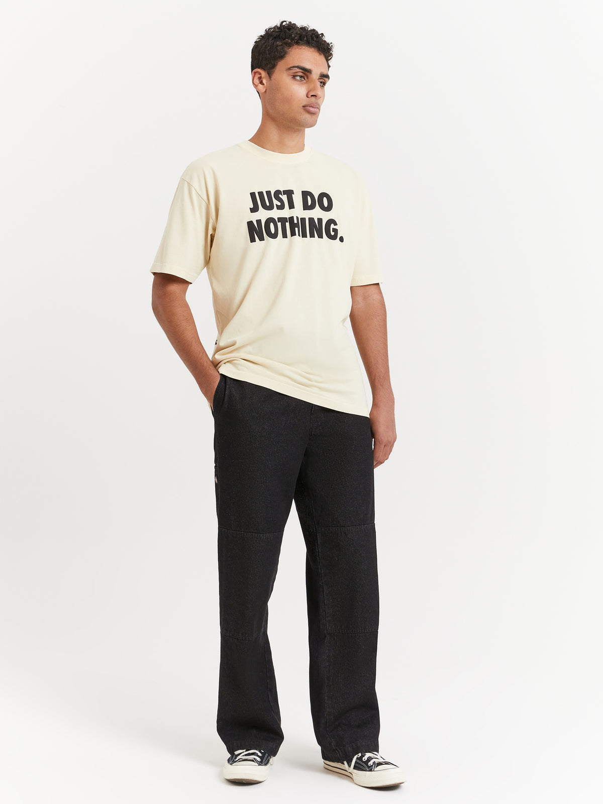 Market Just Do Nothing T-Shirt in Ecru | Ecru