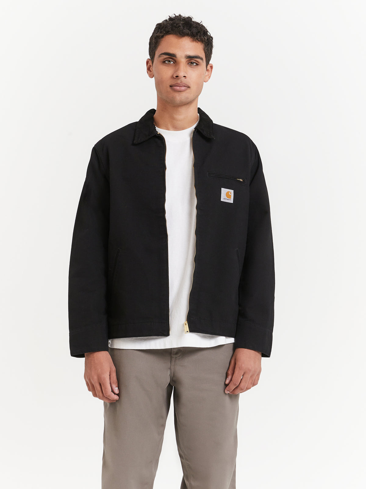 Carhartt Wip Detroit Jacket in Black | Black/Black