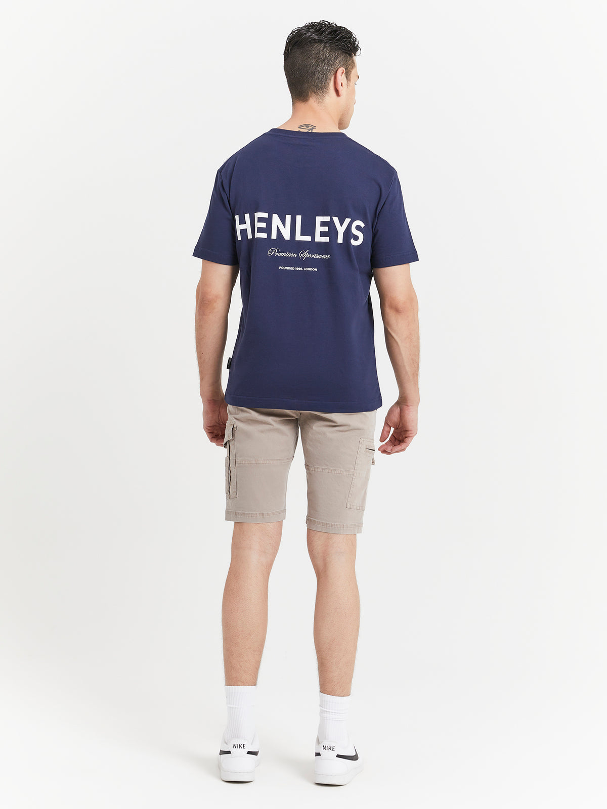 Henleys Leon Shorts in Pewter | Pewter