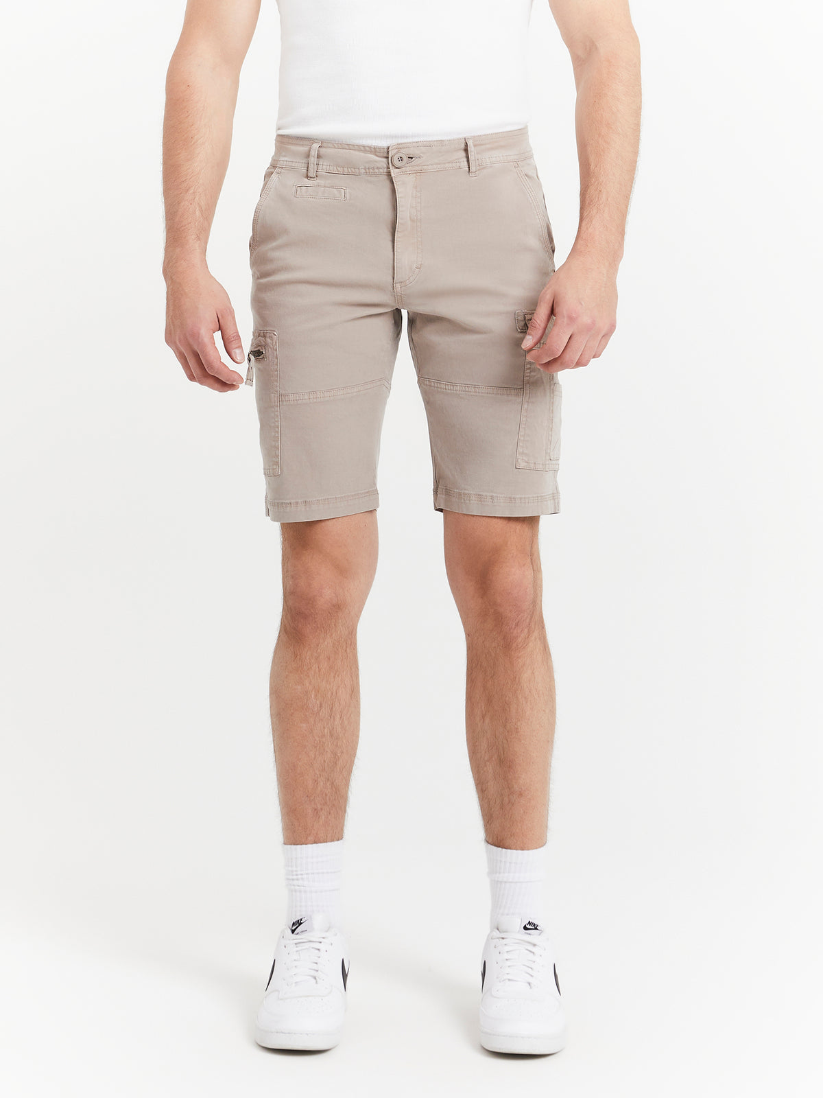 Henleys Leon Shorts in Pewter | Pewter