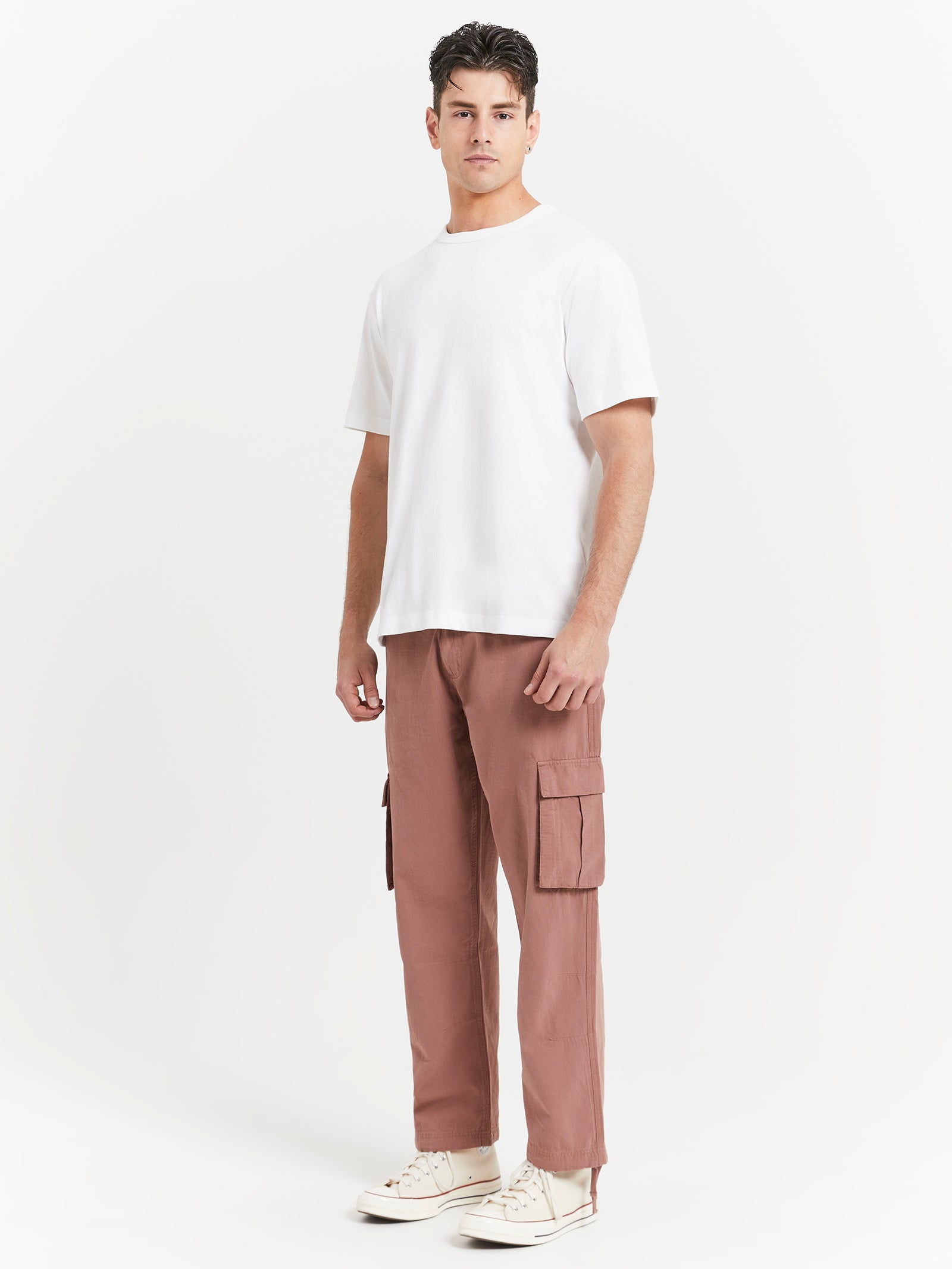 Wyatt Cargo Pants in Pepper