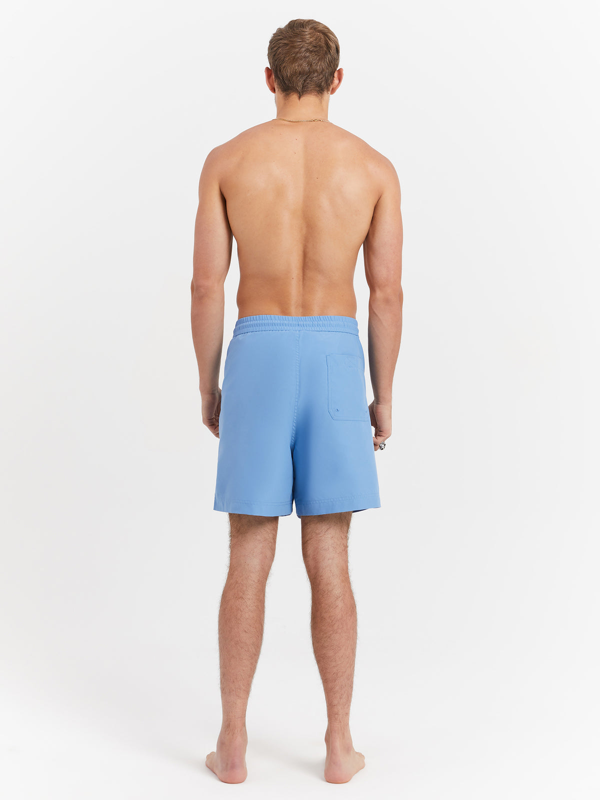 Carhartt Wip Chase Swim Trunks in Piscine & Gold | Piscine / Gold