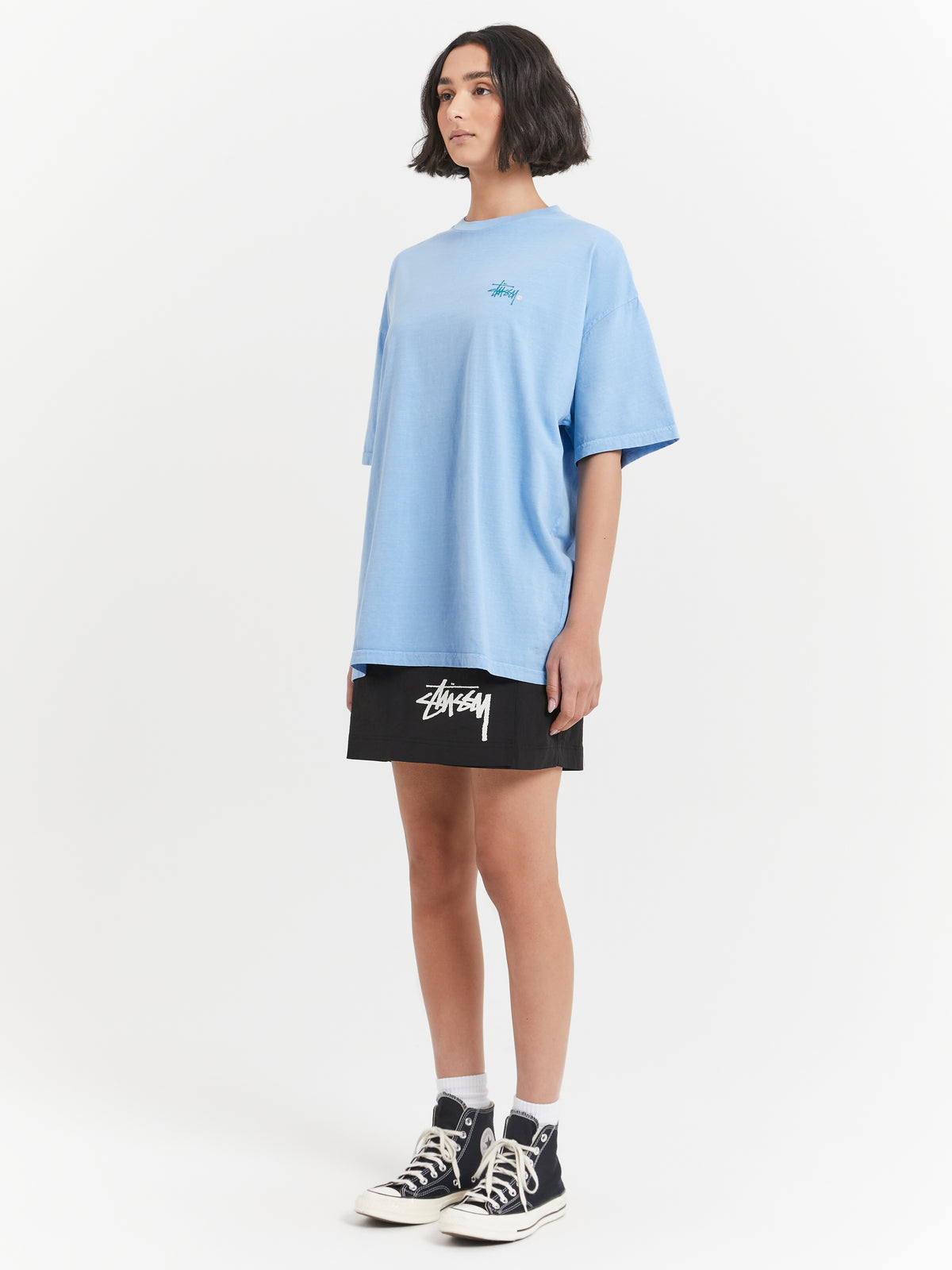 Stussy Graffiti Wrap Skirt in Black | Black