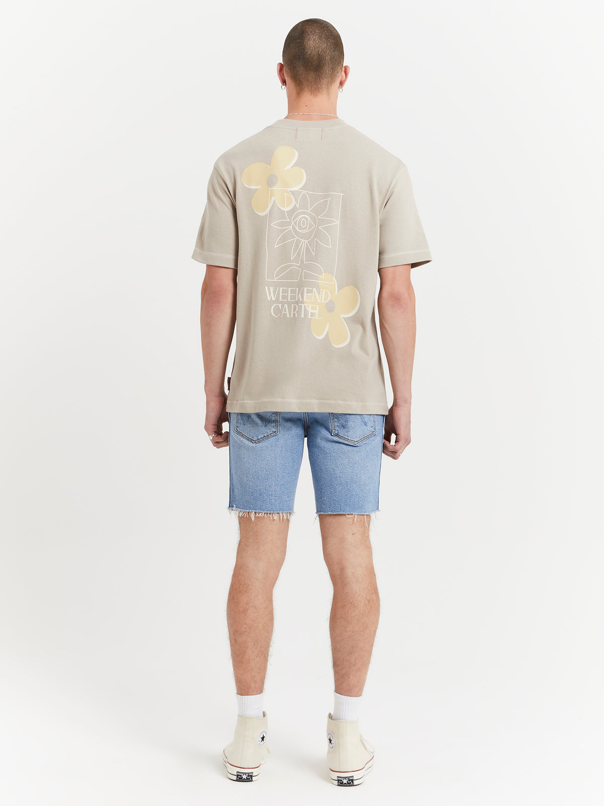 Weekend Cartel Free Spirit T-Shirt in Taupe | Taupe