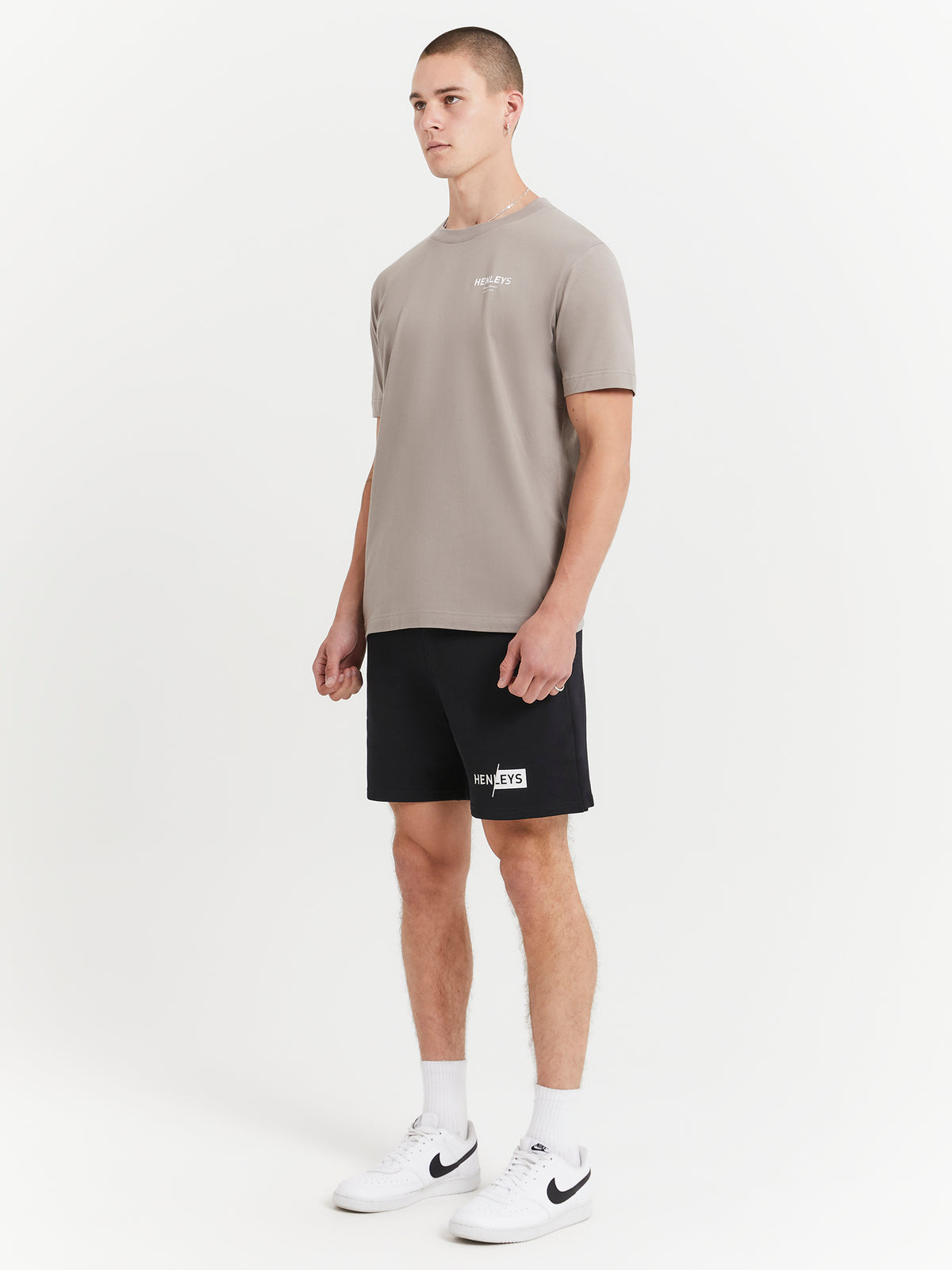 Henleys Contender T-Shirt in Pewter | Pewter