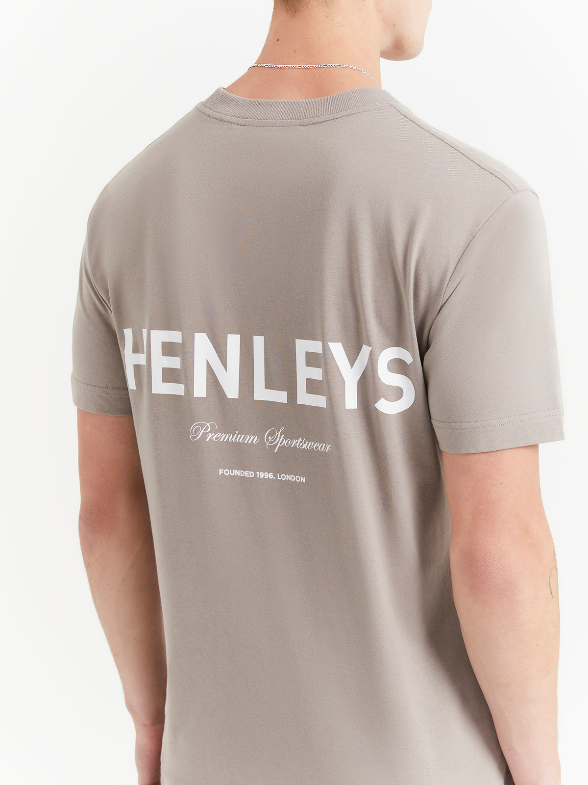 Henleys Contender T-Shirt in Pewter | Pewter